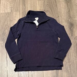 Crewcuts Boy’s Dark Blue Half Zip-Up Sweater, size Small
